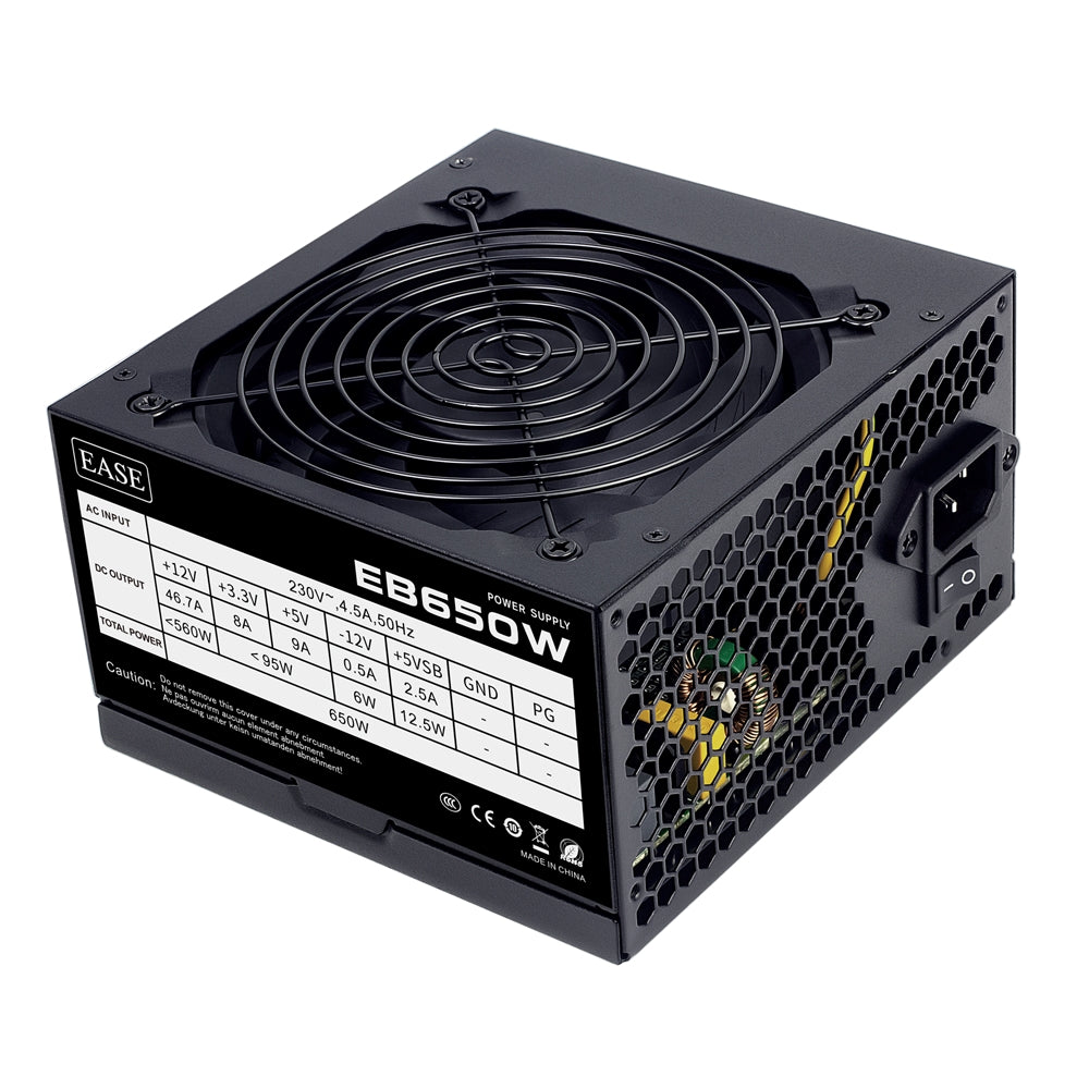 Ease Power Supply 650 Watt 80+ Bronze Ease Power Supply 650 Watt 80+ Bronze